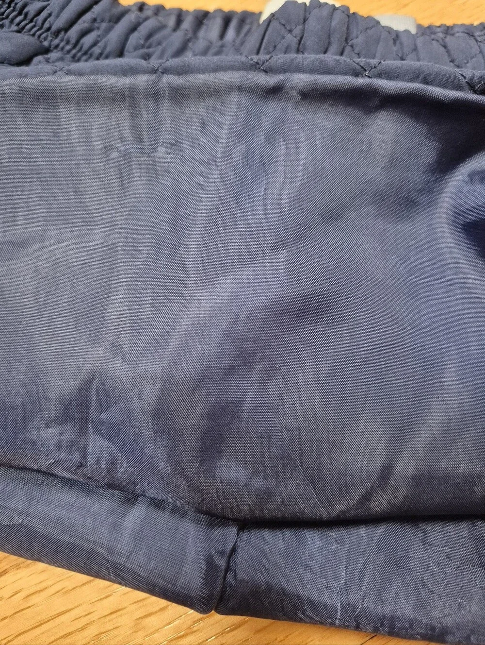 Old Navy Girls Navy Blue Quilted Winter Puffer Skirt Size 4T